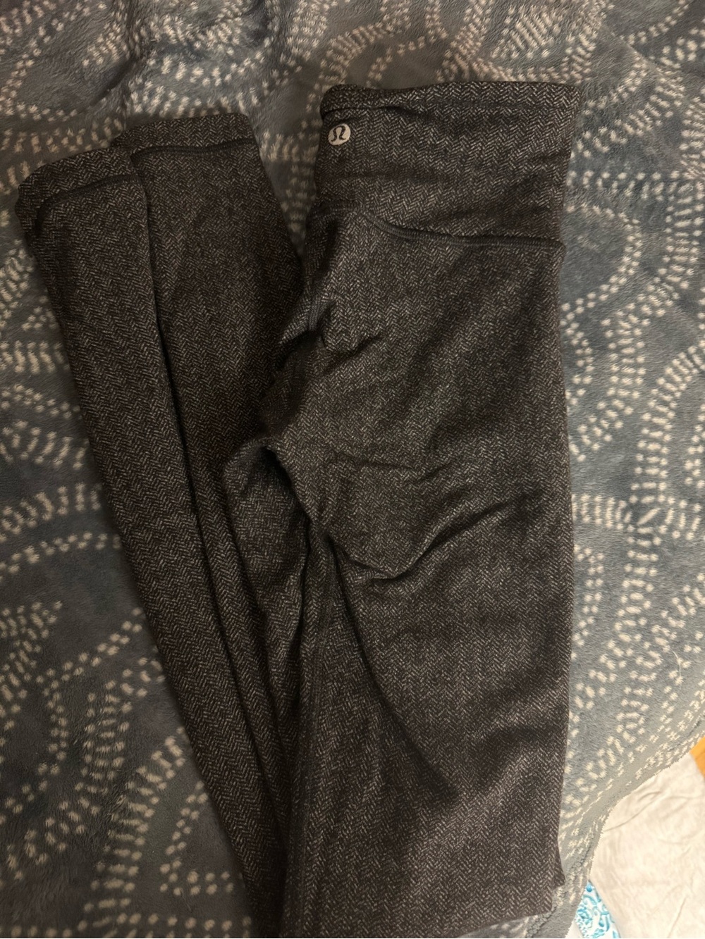 lululemon athletica Men's Charcoal Herringbone Jogger Pants